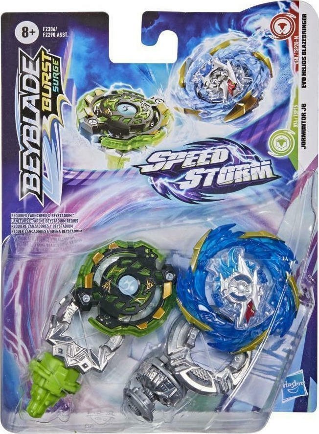 Φωτογραφία προϊόντος: Hasbro Beyblade Speedstorm Dual Pack Bey Sps Helios BlazeBringer And Jormuntor (2306)