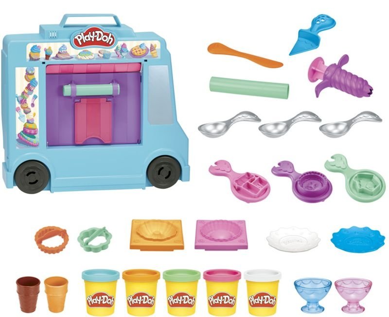 Φωτογραφία προϊόντος: Play-Doh Ice Cream Truck Playset (F1390)