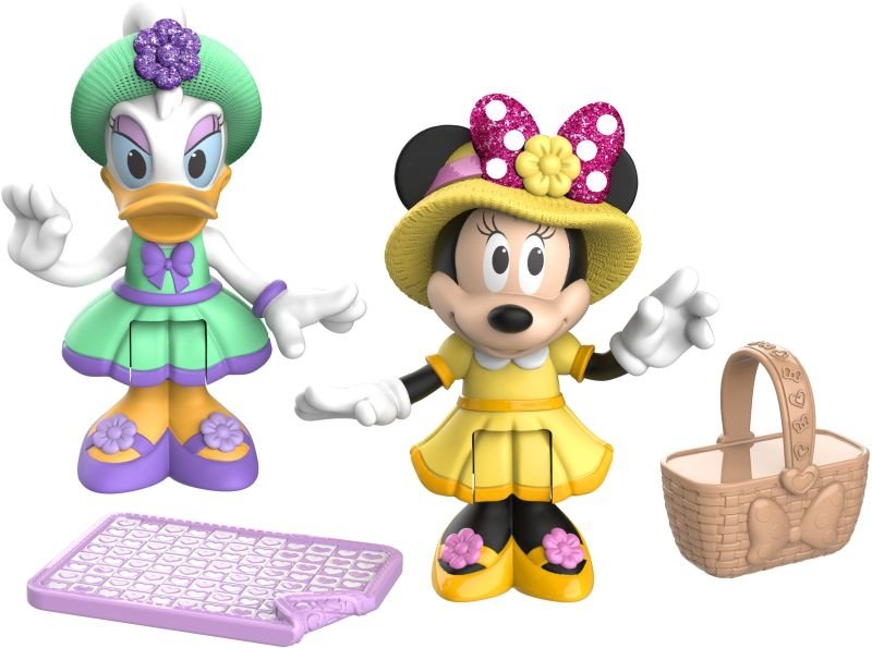 Φωτογραφία προϊόντος: Giochi Preziosi Minnie Φιγούρες Με Αρθρώσεις 7.5cm 2Pack - 3 Σχέδια (MCN17520)