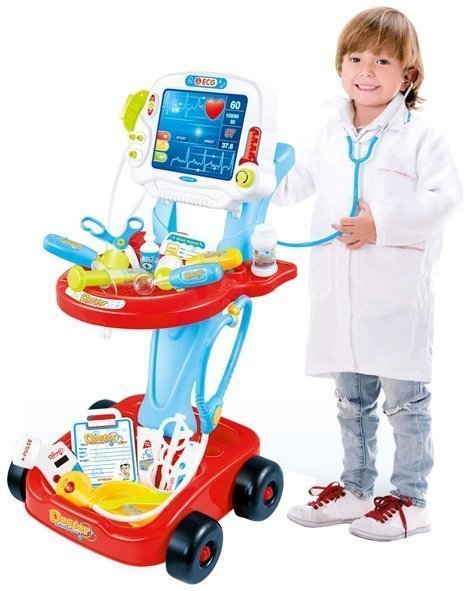Φωτογραφία προϊόντος: Blue Toys Σετ Μικρός Γιατρός Με Ηλεκτροκαρδιογράφημα (MKH875781)