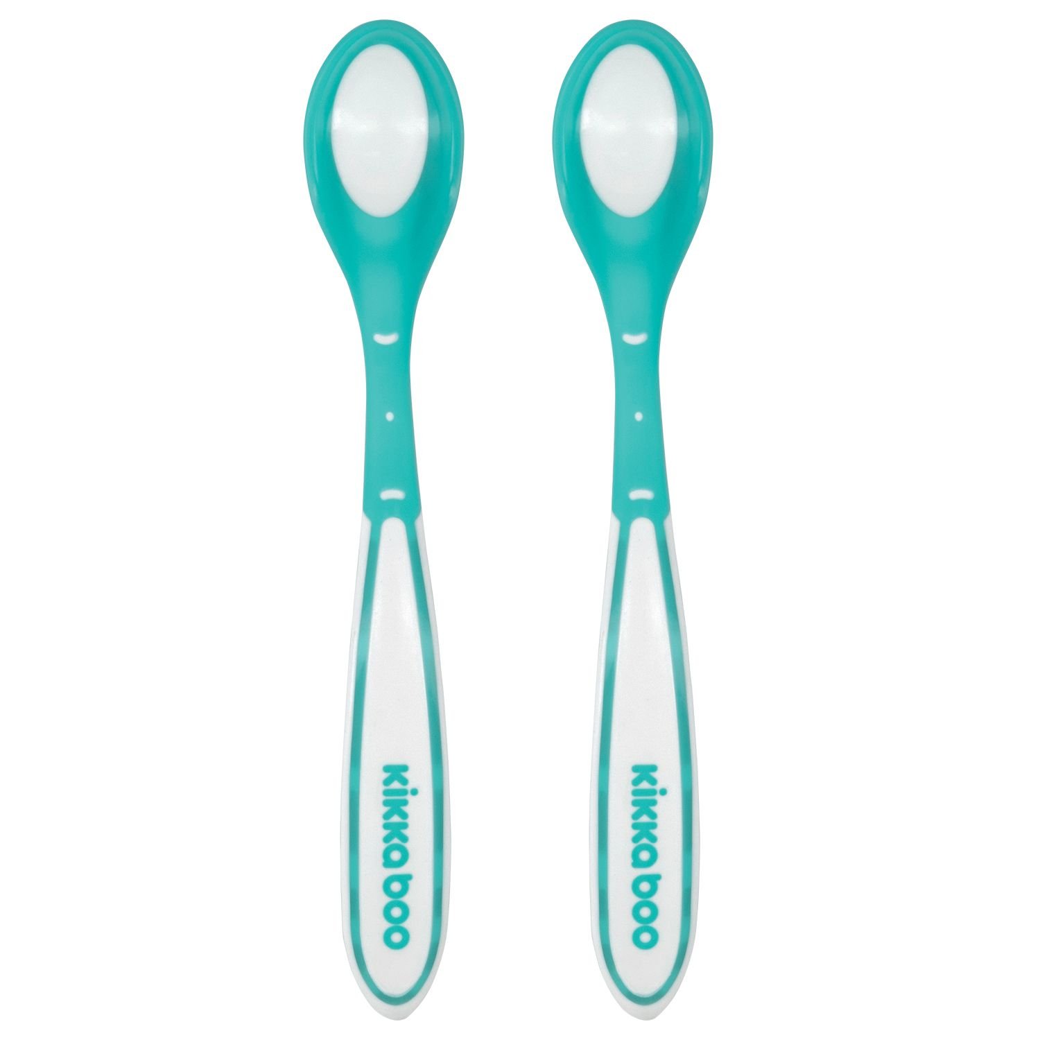 Φωτογραφία προϊόντος: Kikka Boo Κουτάλι Heat Sensing Boο Σετ 2 τμχ Mint (31302040079)