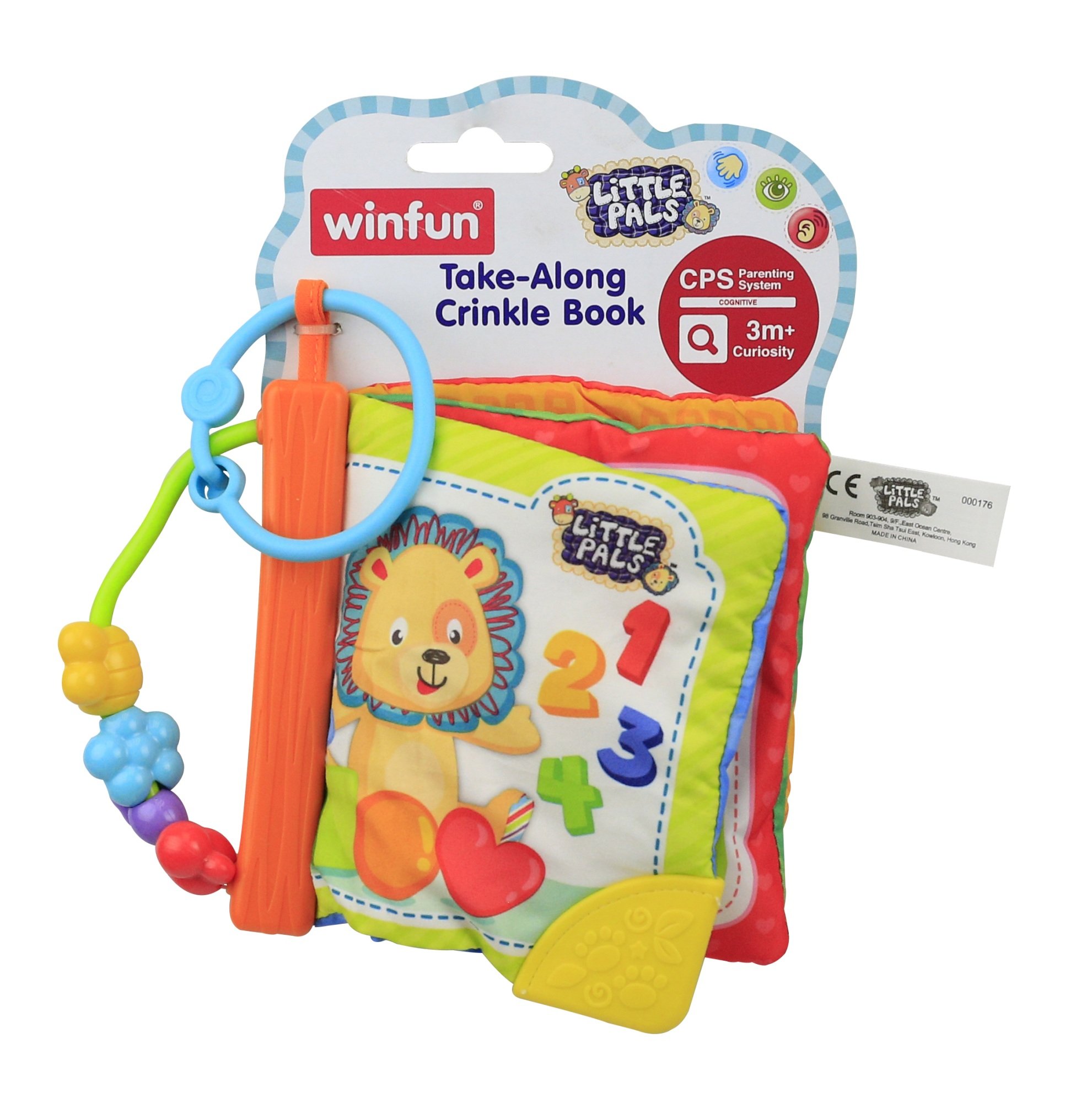 Φωτογραφία προϊόντος: Winfun Μαλακό Βιβλιαράκι Little Pals Take Along Book (0176-NL)