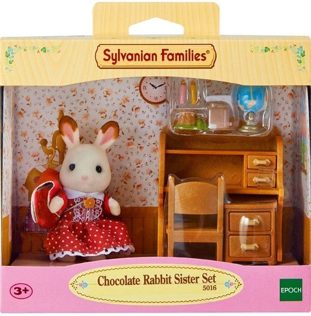 Φωτογραφία προϊόντος: Epoch Sylvanian Families: Έπιπλα Και Αδερφή Chocolate Rabbit (5016) (5016)