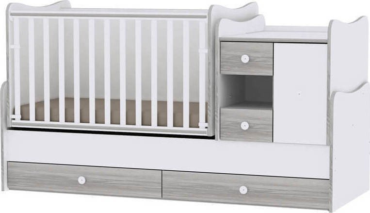 Φωτογραφία προϊόντος: Κρεβατάκι Lorelli Mini Max New 190/72 White/Artwood (10150500030A)