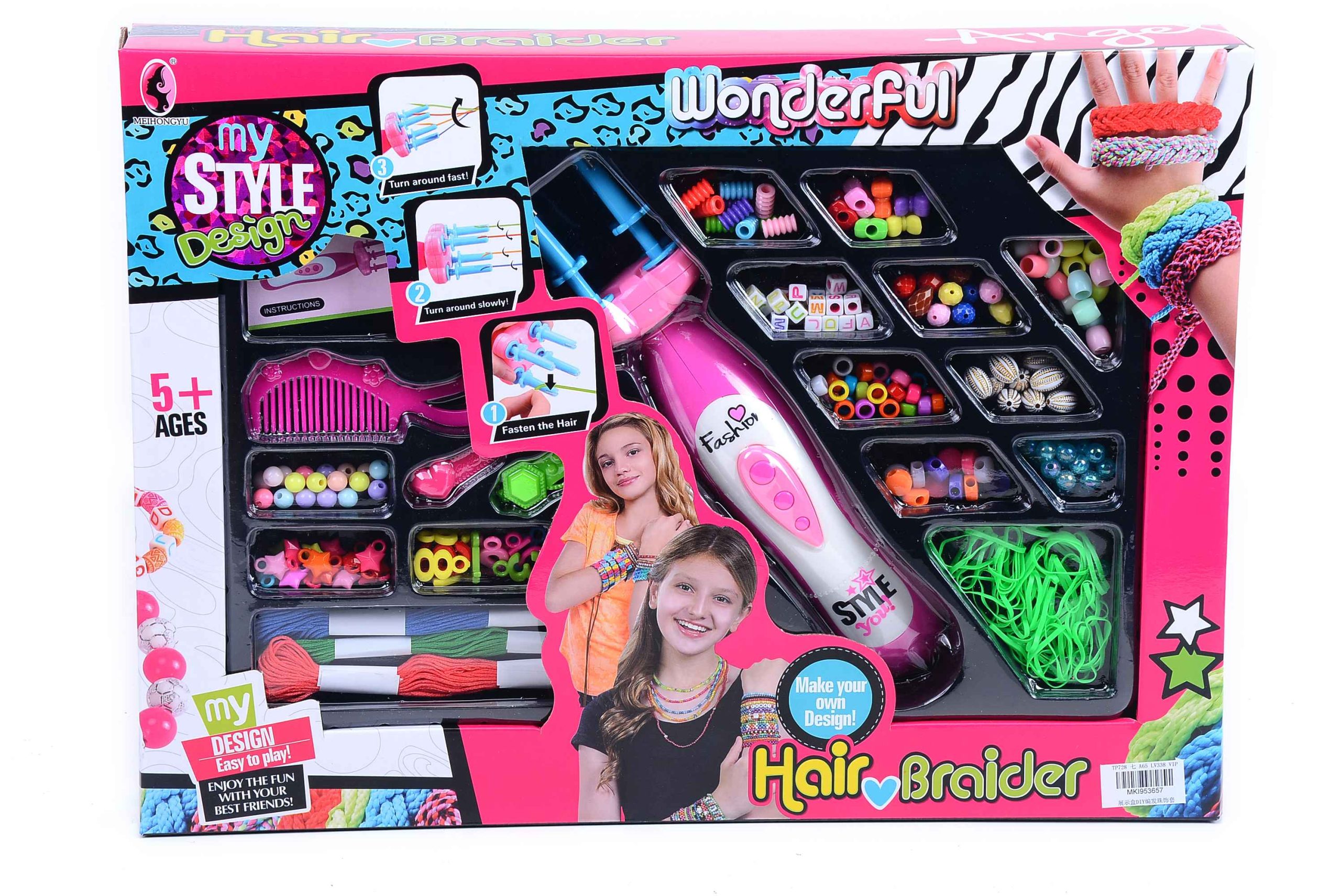 Φωτογραφία προϊόντος: Blue Toys Σετ Ομορφιάς Hair Braider (MKI953657)