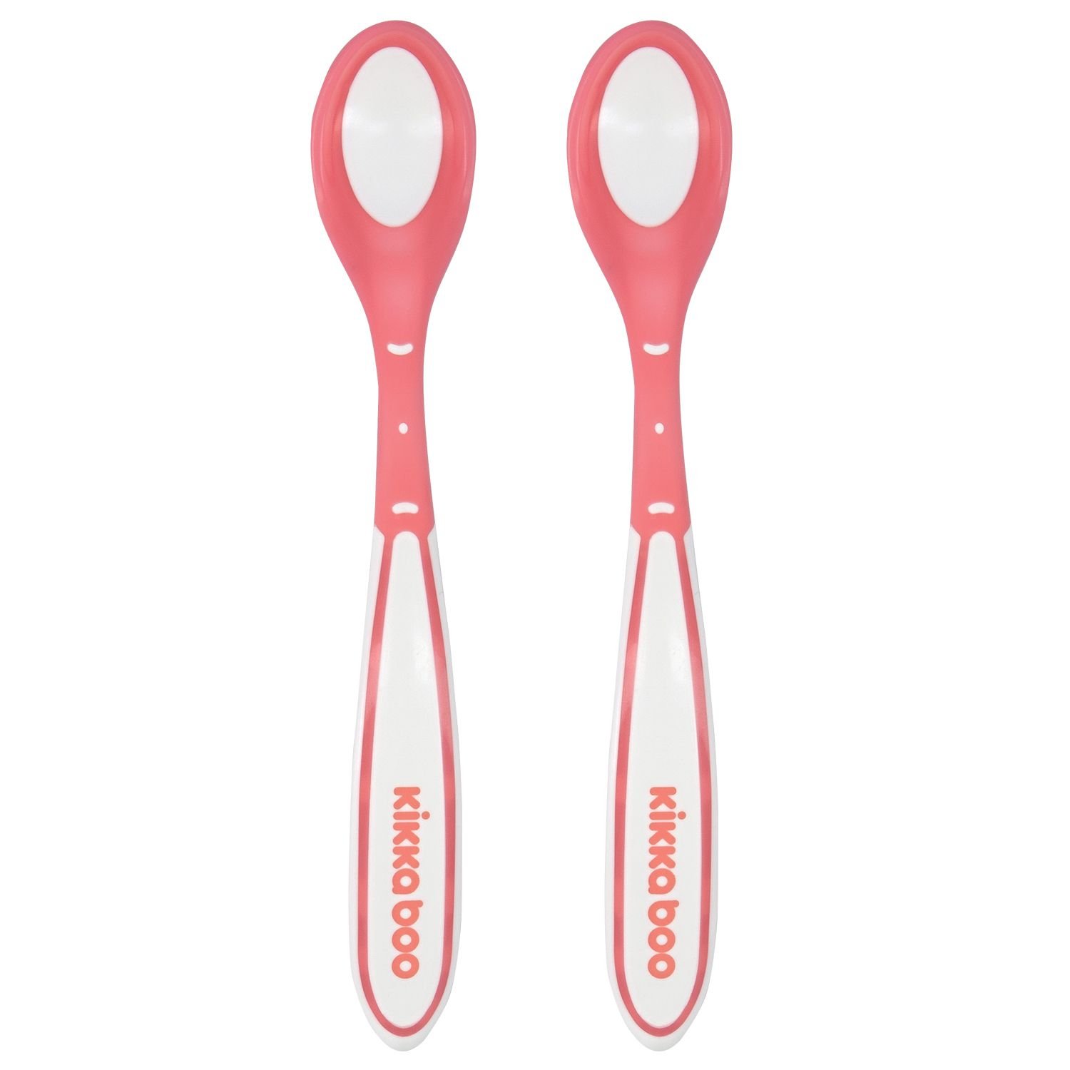 Φωτογραφία προϊόντος: Kikka Boo Κουτάλι Heat Sensing Boο Σετ 2 τμχ Pink (31302040078)