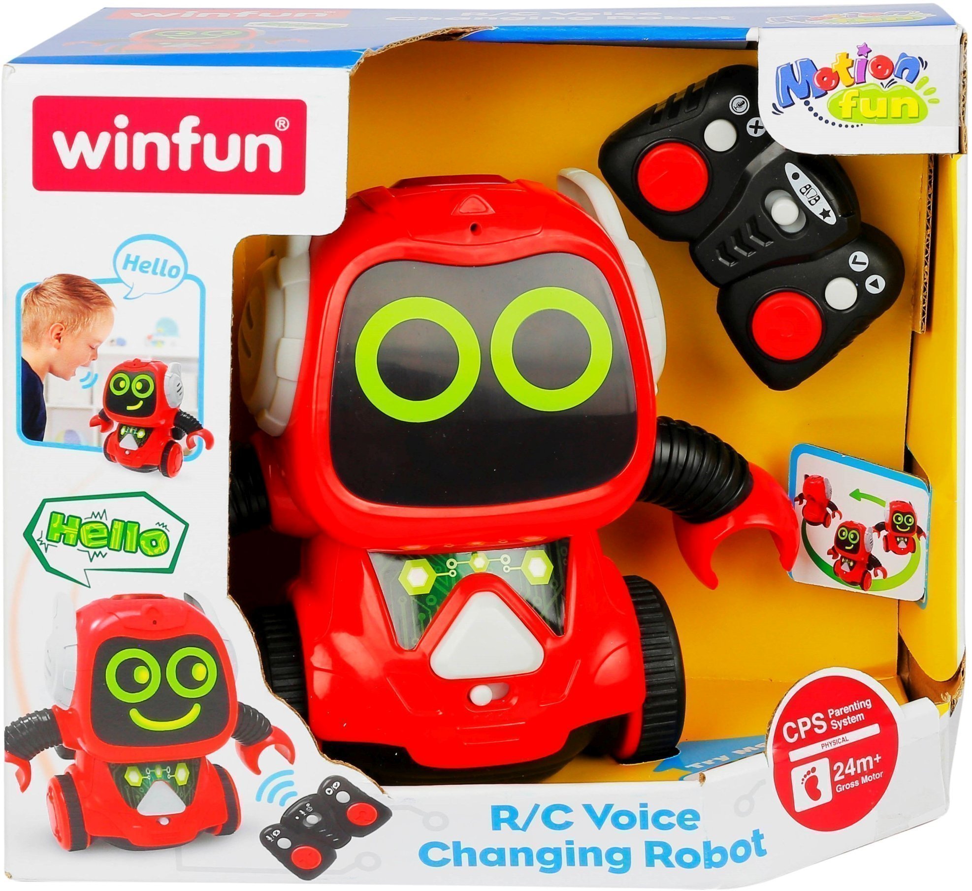 Φωτογραφία προϊόντος: Winfun Εκπαιδευτικό Τηλεκατευθυνόμενο Ρομπότ Voice Changing Robot (1149-NL)