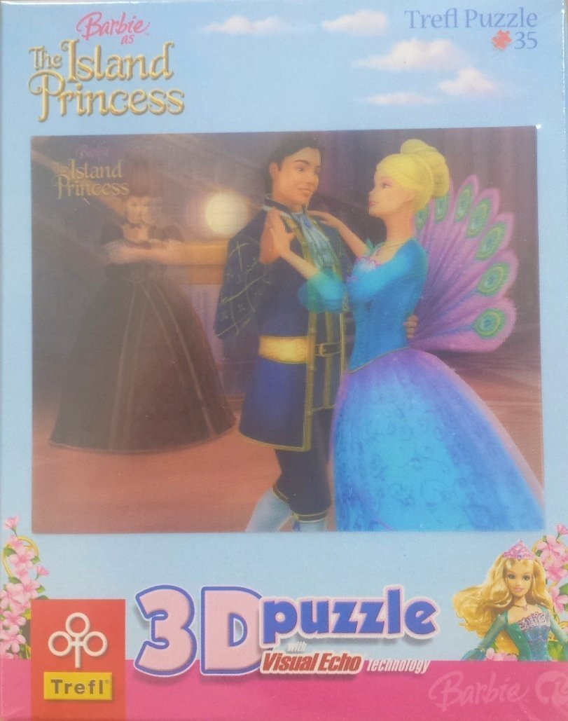 Φωτογραφία προϊόντος: Trefl Παζλ 35 Μινι 3D "Barbie Princess''. (35154)