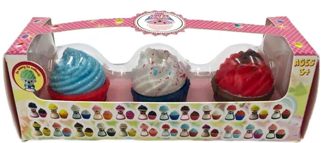 Φωτογραφία προϊόντος: Just Toys Cup Cake Bear Mini Pack 3 Τεμαχια (1708009)