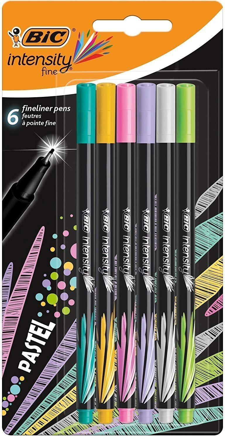 Φωτογραφία προϊόντος: Bic Στυλο Intensity Fine Pastel 6Χρωματα (950445)