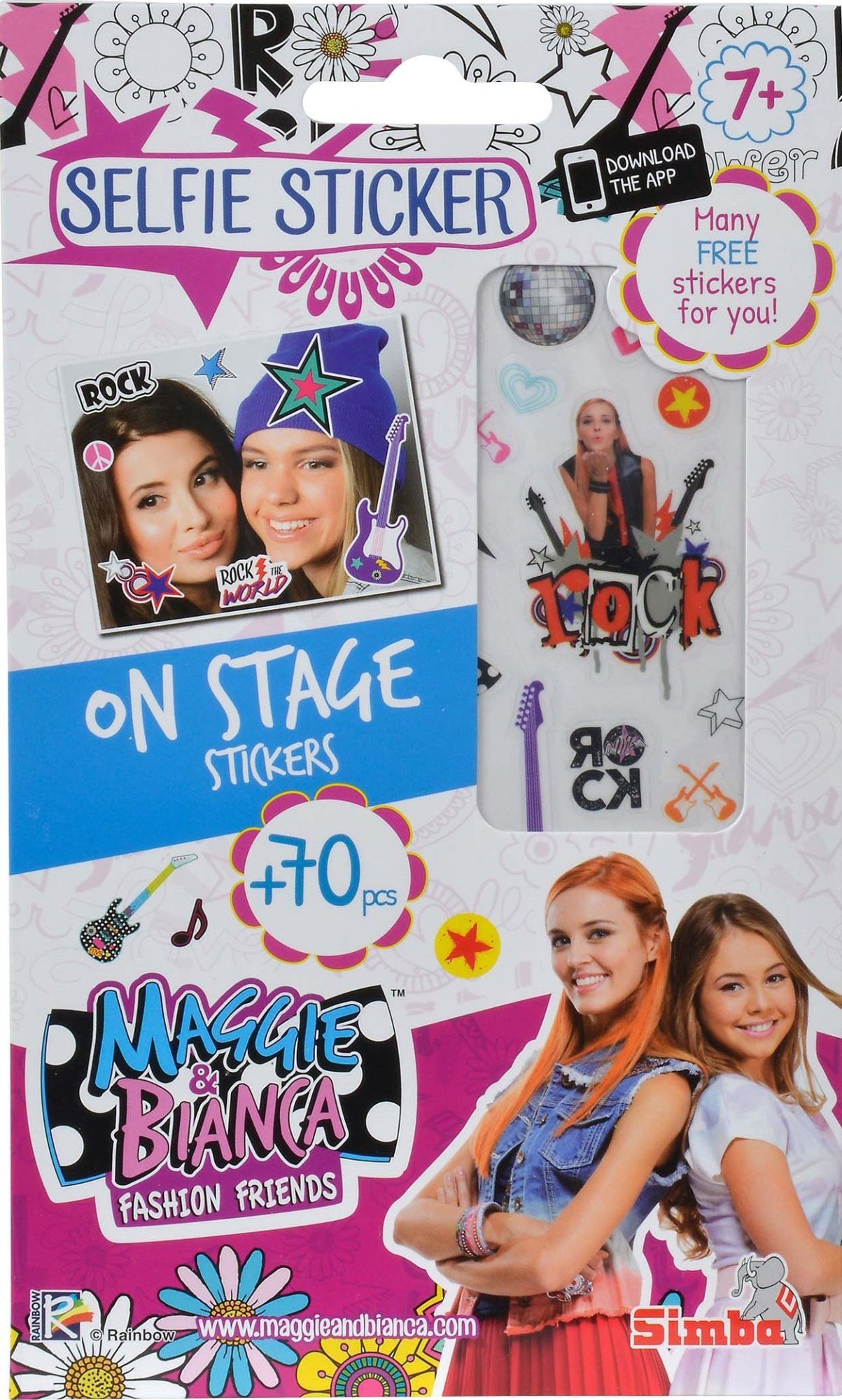 Φωτογραφία προϊόντος: Simba Maggie Και Bianca Selfie Sticker (109270016)