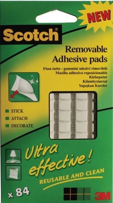 Φωτογραφία προϊόντος: Exas 3M Πλαστελινη Adhesive Pands Tack Removable 84Τεμ (076281589)
