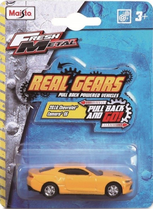 Φωτογραφία προϊόντος: Maisto Αυτοκινητακι Fresh Metal Real Gears Pull Back 1:64 (15395)