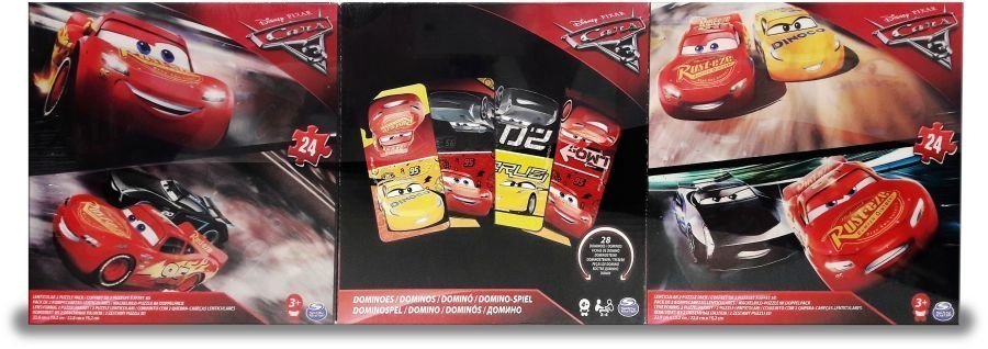 Φωτογραφία προϊόντος: Giochi Preziosi Επιτραπεζιο Game Set Cars 3 (2 Puzzle/Domino) (CA101000)