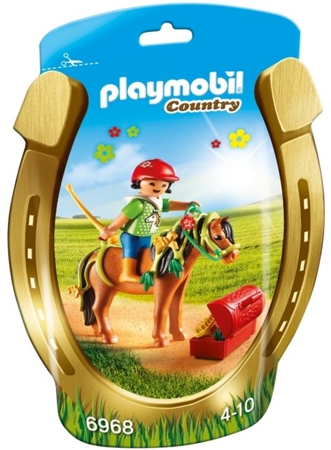 Φωτογραφία προϊόντος: Playmobil Πονυ Με Λουλουδακια Και Κοριτσακι (6968)