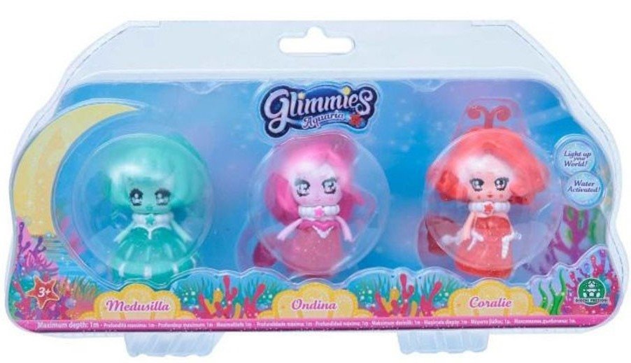 Φωτογραφία προϊόντος: Giochi Preziosi Glimmies Aquaria Σετ 3 Κουκλες (GLA02010)