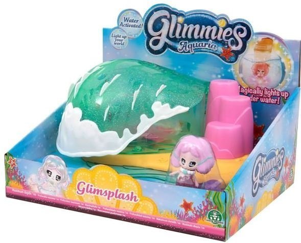 Φωτογραφία προϊόντος: Giochi Preziosi Glimmies Aquaria Glimsplash Με Κουκλα (GLA03010)