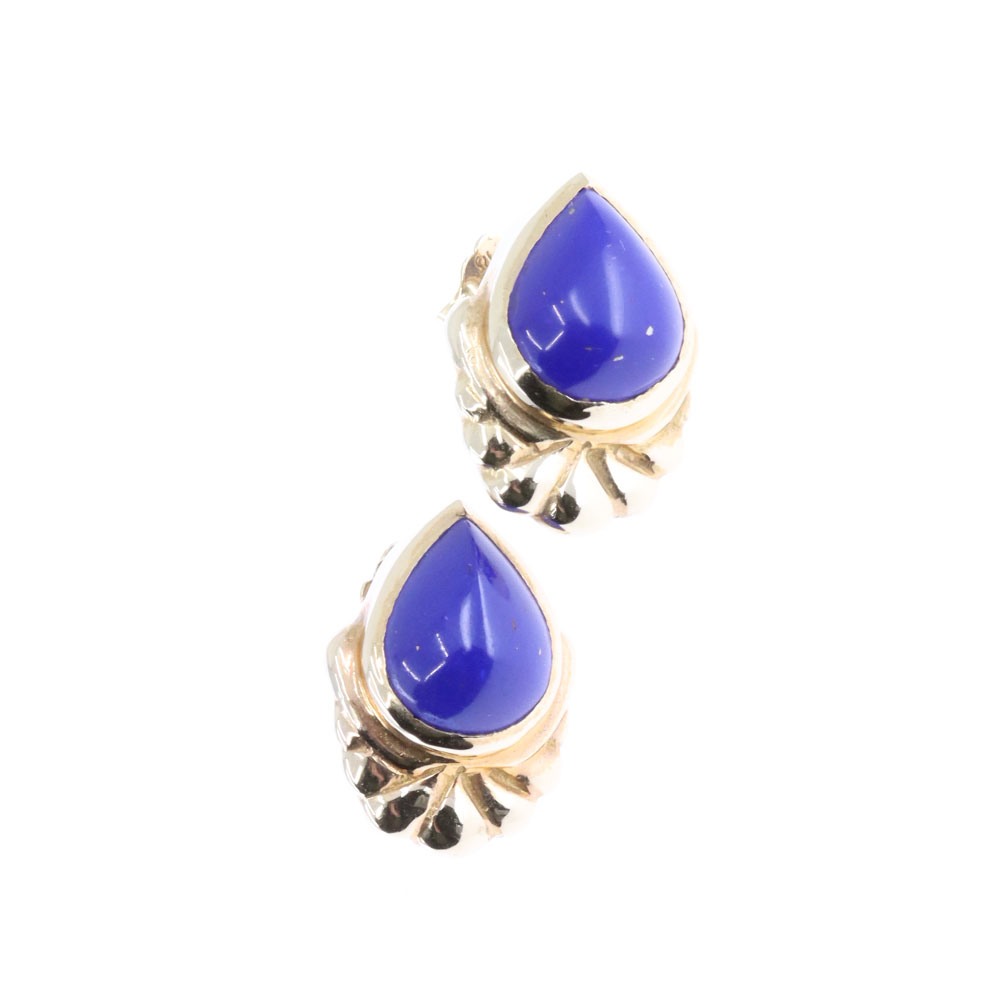 Φωτογραφία προϊόντος: Σκουλαρίκια 14 Κ vintage με lapis, 2119