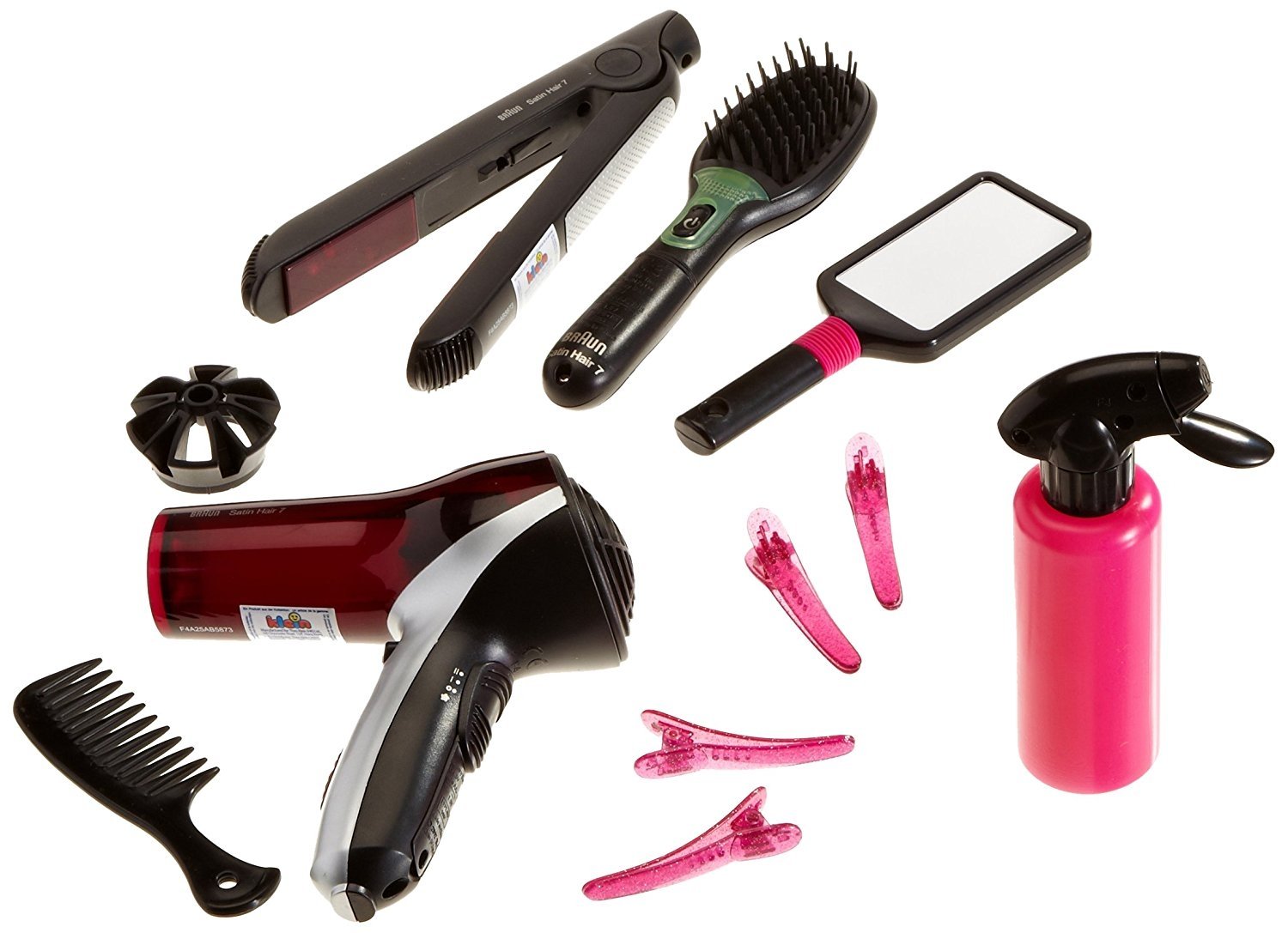 Φωτογραφία προϊόντος: Klein Braun Satin Hair 7 - Μεγαλο Σετ Κομμωτηριου (5873)