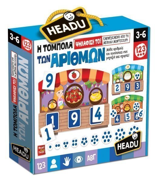 Φωτογραφία προϊόντος: Headu Επιτραπεζιο Η Τομπολα Των Αριθμων (22199)