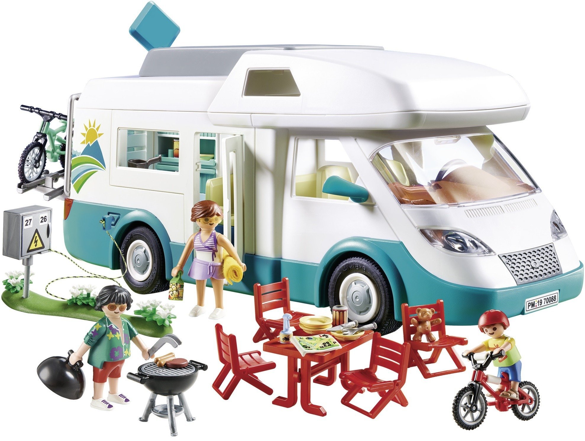 Φωτογραφία προϊόντος: Playmobil Αυτοκινούμενο Οικογενειακό Τροχόσπιτο (70088)
