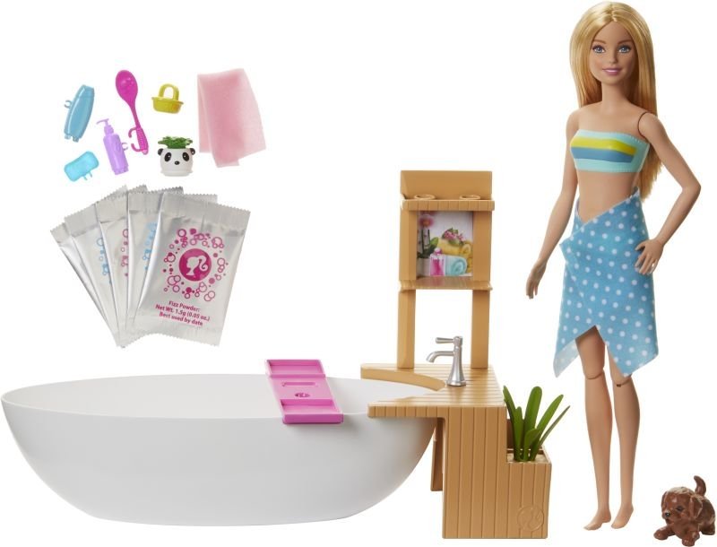 Φωτογραφία προϊόντος: Mattel Barbie Wellness Τζακούζι (GJN32)