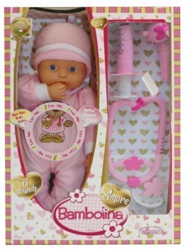 Φωτογραφία προϊόντος: Just Toys Κουκλα Bambolina Amore Γιατρος 33Εκ. (BD1826)
