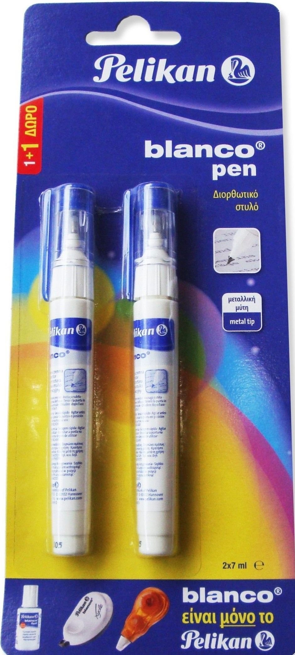 Φωτογραφία προϊόντος: Pelikan Blanco Fluid Pen 1+1 Δώρο (11093342)