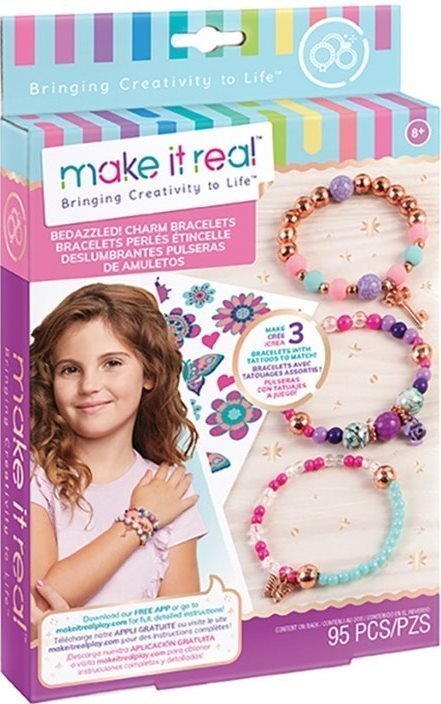 Φωτογραφία προϊόντος: Make It Real-Bedazzled! Charm Brachelets-Blooming Creativity (1202)