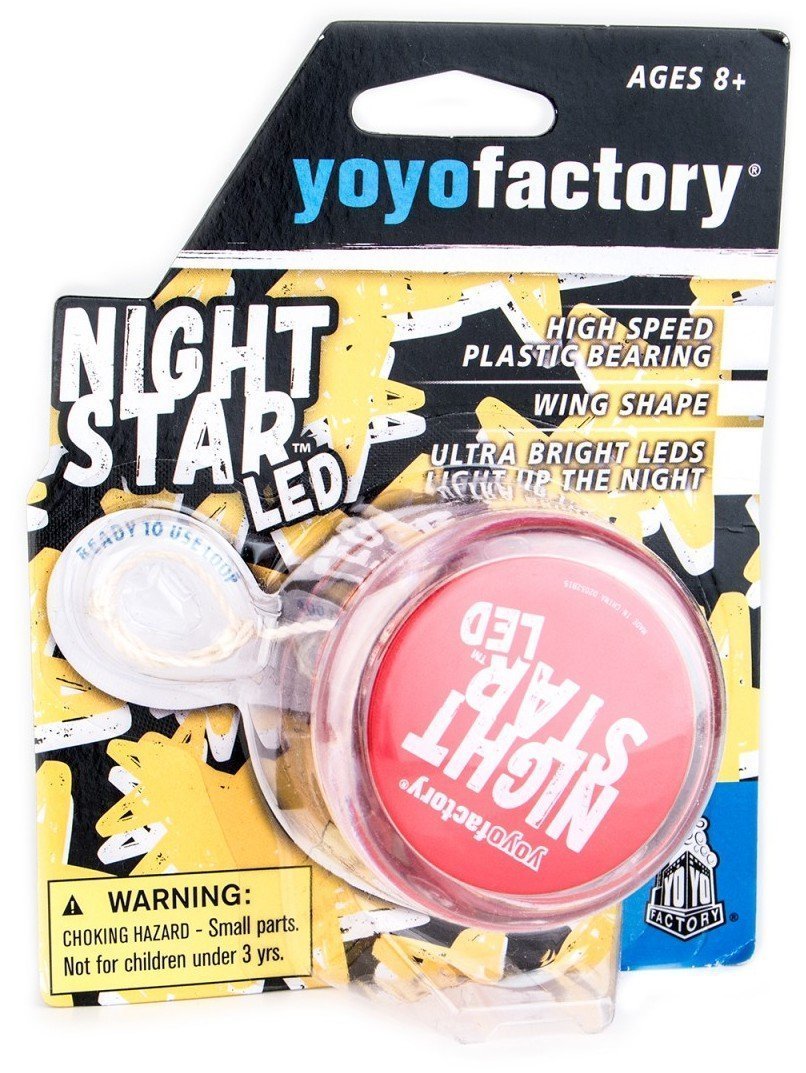 Φωτογραφία προϊόντος: YoYo Factory Yoyofactory Γιογιο Nightstar Led Clear Red (YO-246)