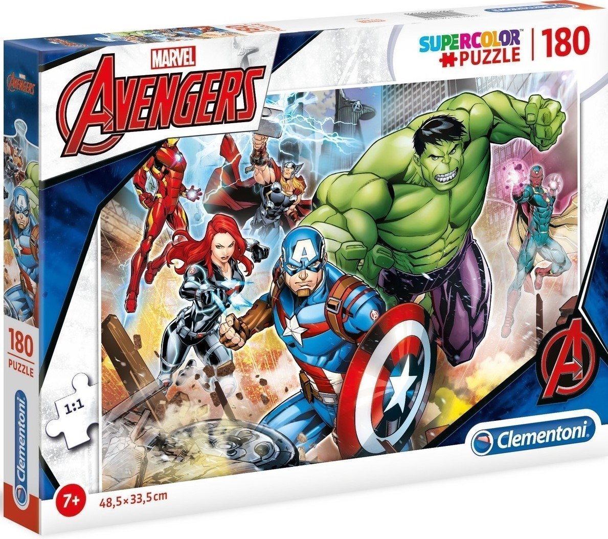 Φωτογραφία προϊόντος: Clementoni Παζλ 180 Τμχ Clemεντονι The Avengers (1210-29295)