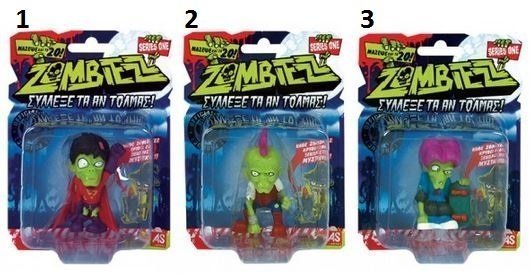 Φωτογραφία προϊόντος: AS το καλό παιχνίδι Zombiezz Μονη Φιγουρα Σειρα 1 (11002)
