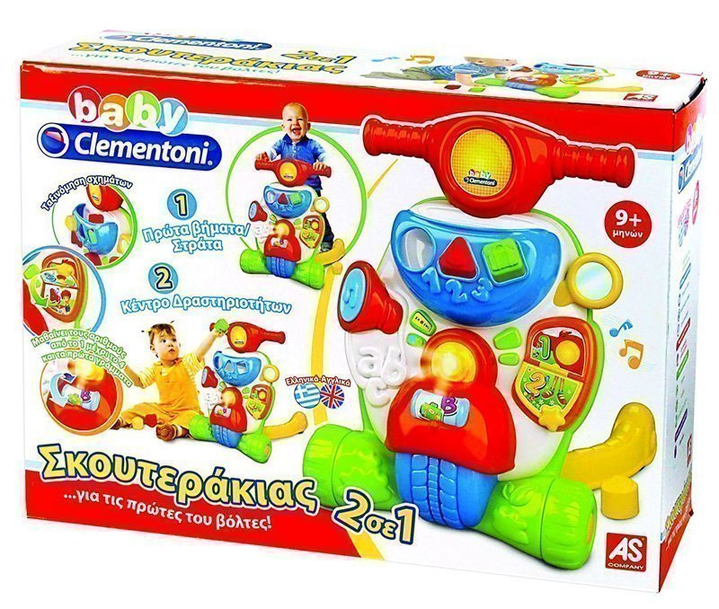 Φωτογραφία προϊόντος: Baby Clementoni Σκουτερακιας Περπατουρα Που Μιλαει (1000-63167)