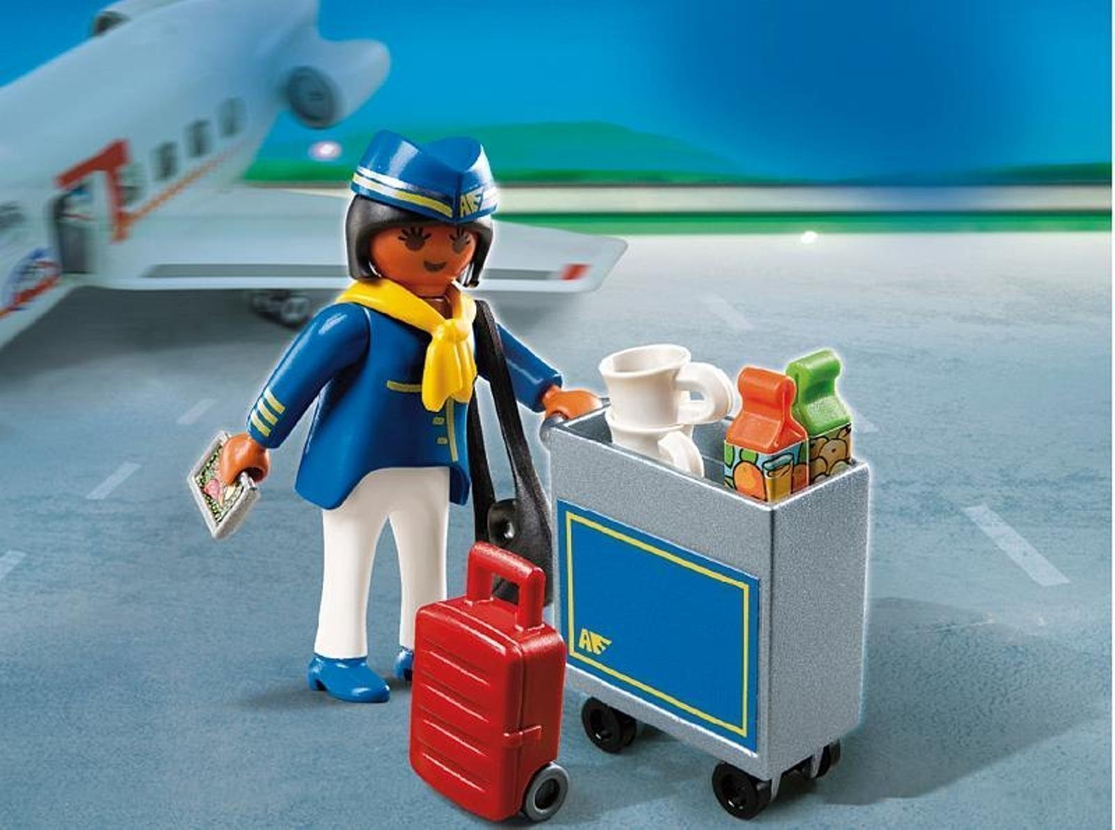 Φωτογραφία προϊόντος: Playmobil Special Plys Αεροσυνοδος Με Τρολεϊ Σερβιρισματος (4761)