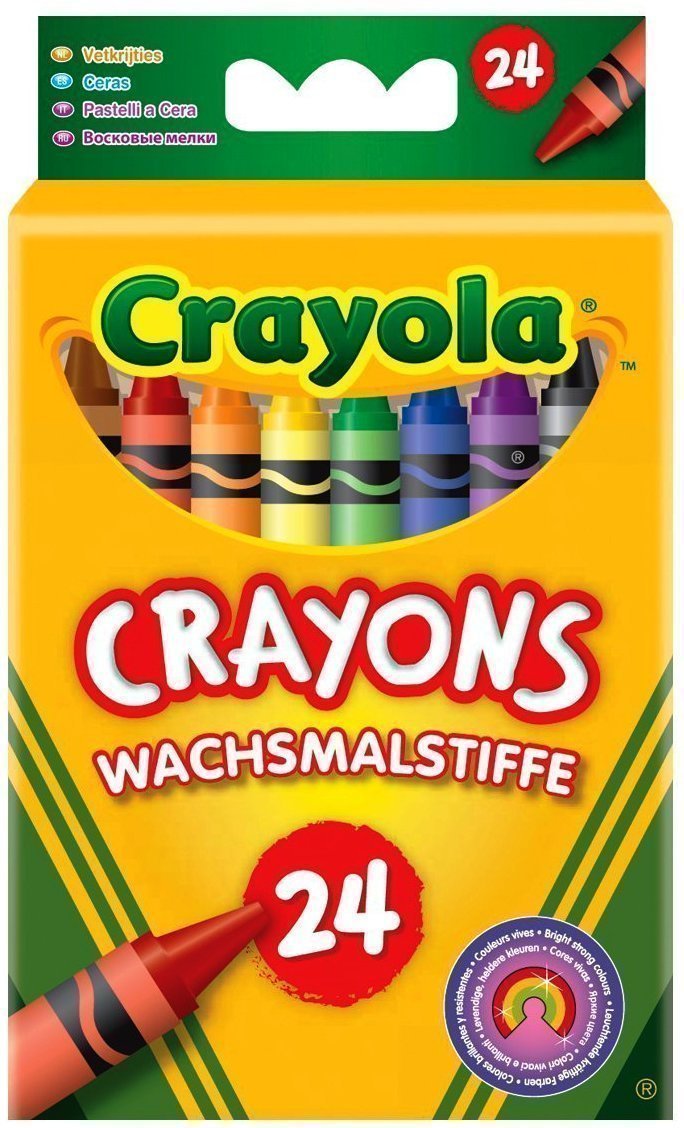 Φωτογραφία προϊόντος: Crayola Κηρομπογιές 24 Crayons 3+ (0024)