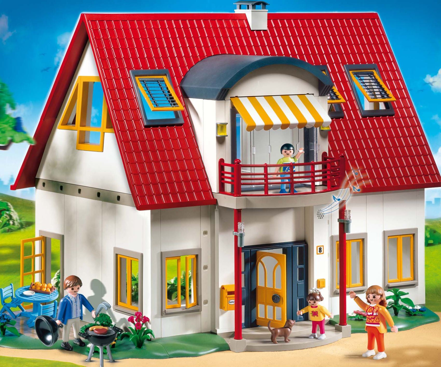 Φωτογραφία προϊόντος: Playmobil Παιχνίδια Διωροφη Βιλλα (4279)