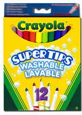 Φωτογραφία προϊόντος: Crayola Μαρκαδόροι Λεπτοί Super Tip (7509)