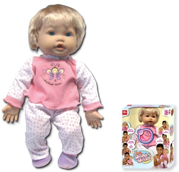 Φωτογραφία προϊόντος: Κουκλα MG Baby i-Dolls Μπλα-Μπλα (400688)