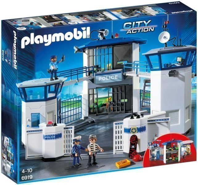 Φωτογραφία προϊόντος: Playmobil Αρχηγειο Αστυνομιας Και Φυλακη Ασφαλειας (6919)