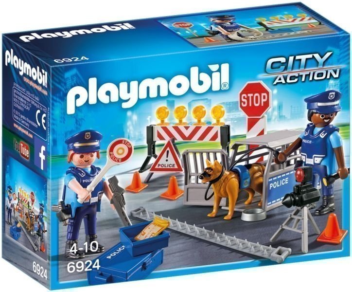 Φωτογραφία προϊόντος: Playmobil Οδοφραγμα Αστυνομιας (6924)