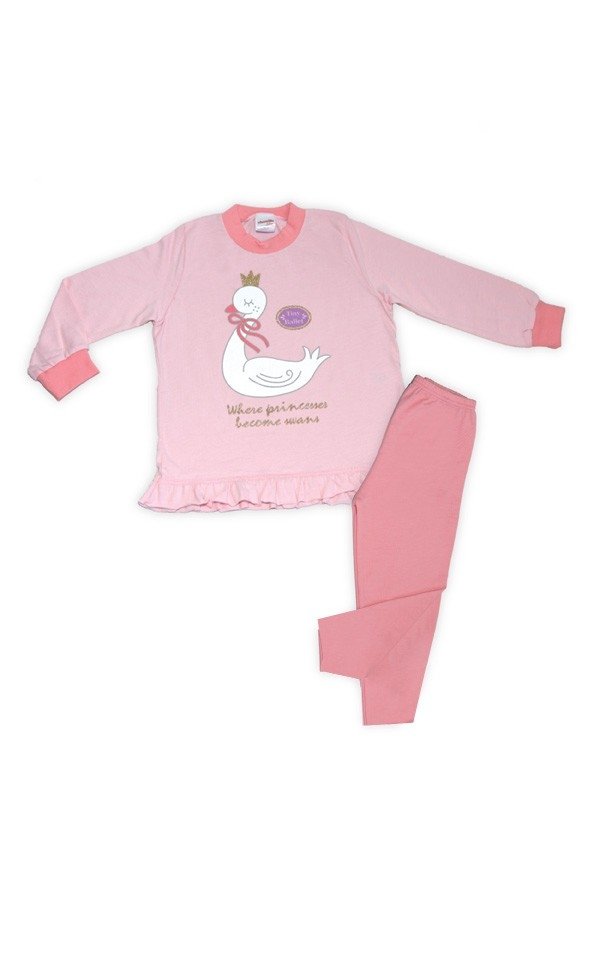 Φωτογραφία προϊόντος: Minerva Πυζαμα Baby Swan Ροζ (60933-002-322)