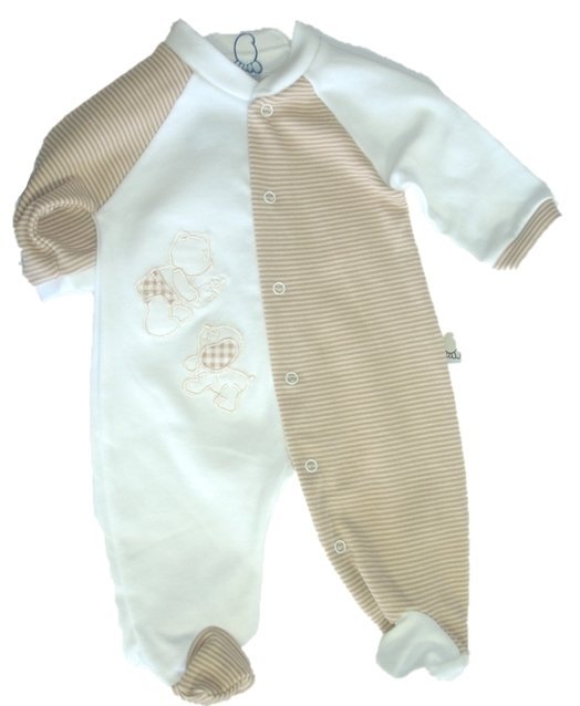 Φωτογραφία προϊόντος: Figlio Bino Βρεφικο Φορμακι Figlio Ριγε Με Αρκουδο (FL-32)