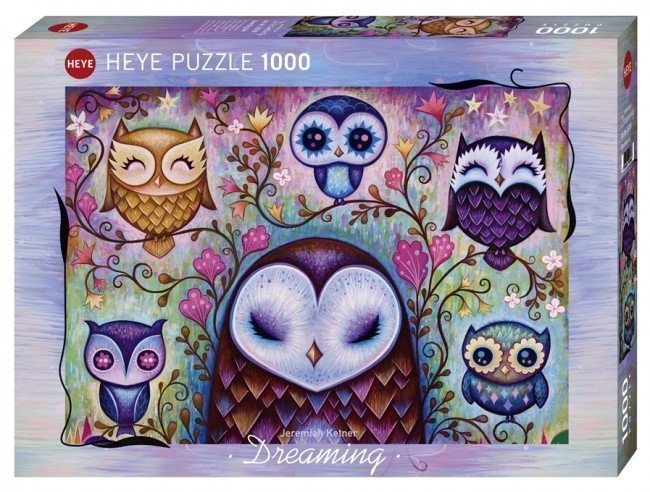 Φωτογραφία προϊόντος: Παζλ Heye Dreaming: Great Big Owl - Κουκουβαγιες 1000 Κομματιων (400461)