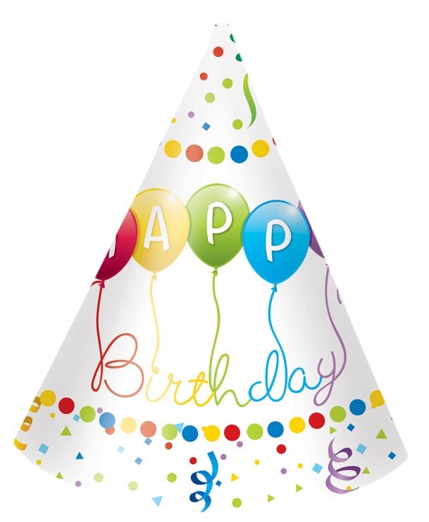 Φωτογραφία προϊόντος: Procos Party Καπελα Happy Birthday Streamers 6 Τμχ (81906)