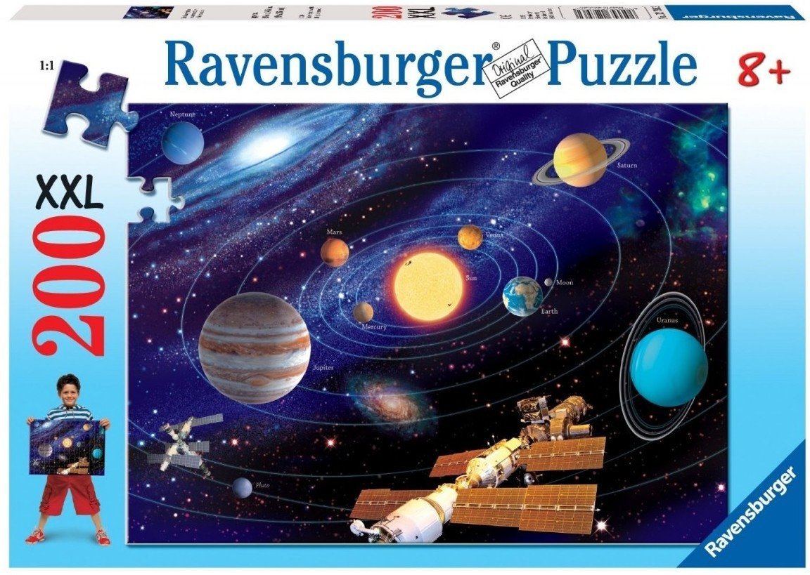 Φωτογραφία προϊόντος: Παζλ Ravensburger Ηλιακο Συστημα 200Xxl Κομματιων (12796)