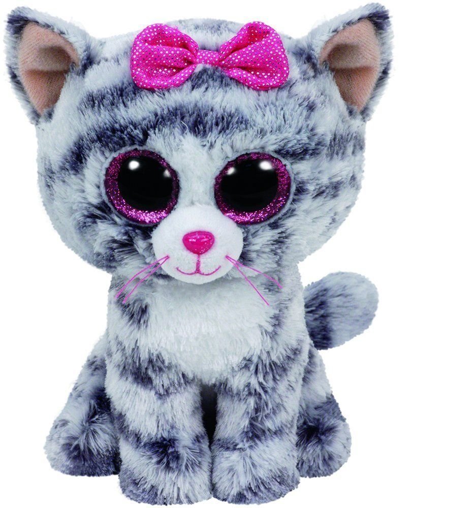 Φωτογραφία προϊόντος: AS το καλό παιχνίδι Ty Beanie Boos Χνουδωτη Γατα Γκρι 15 Εκατοστα (1607-37190)