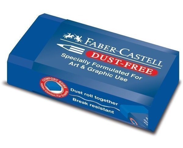 Φωτογραφία προϊόντος: Faber-Castell Γομολαστιχα Faber Castell Dust Free Μπλε Blue (12308487)
