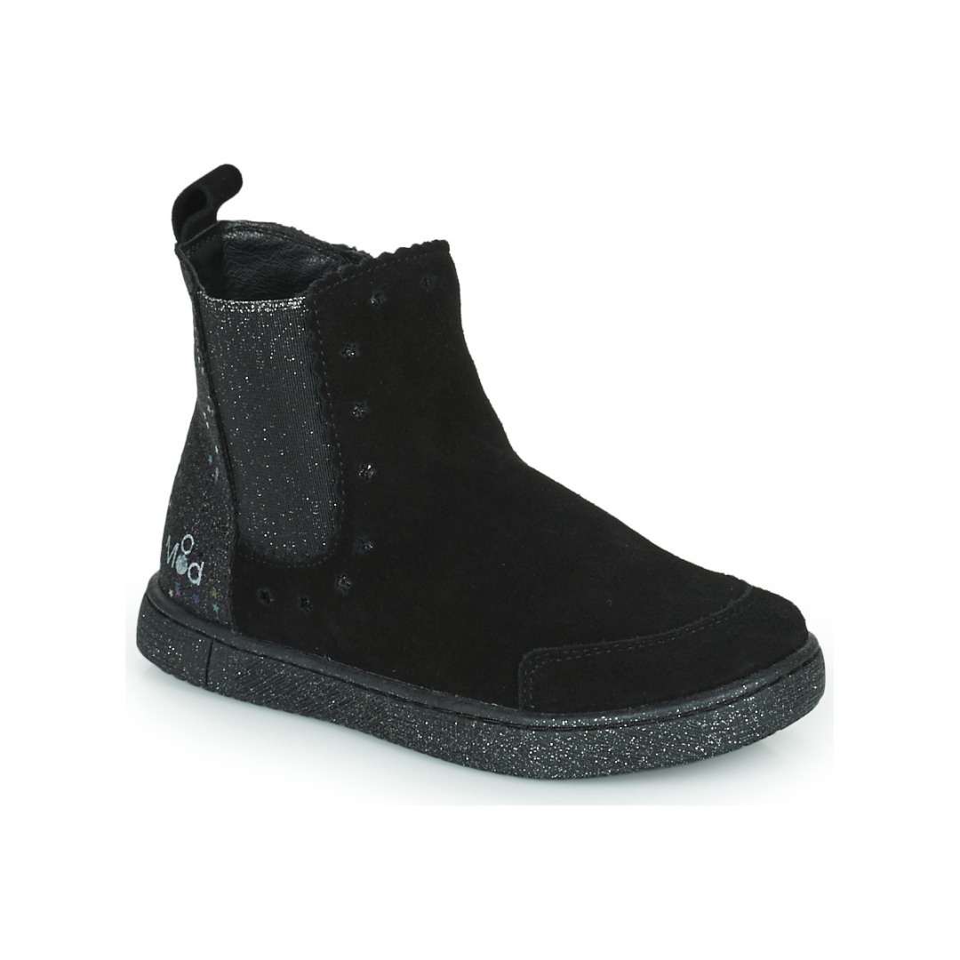 Φωτογραφία προϊόντος: MOD8 Blanou Suede Black Glitter 832016-10-83