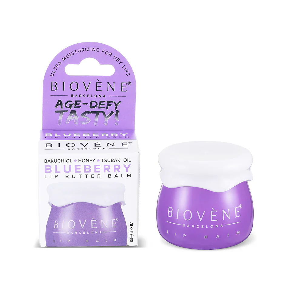 Φωτογραφία προϊόντος: BIOVENE Blueberry &amp; Bakuchiol Lip Butter Balm Age-Defy Tasty - 8gr