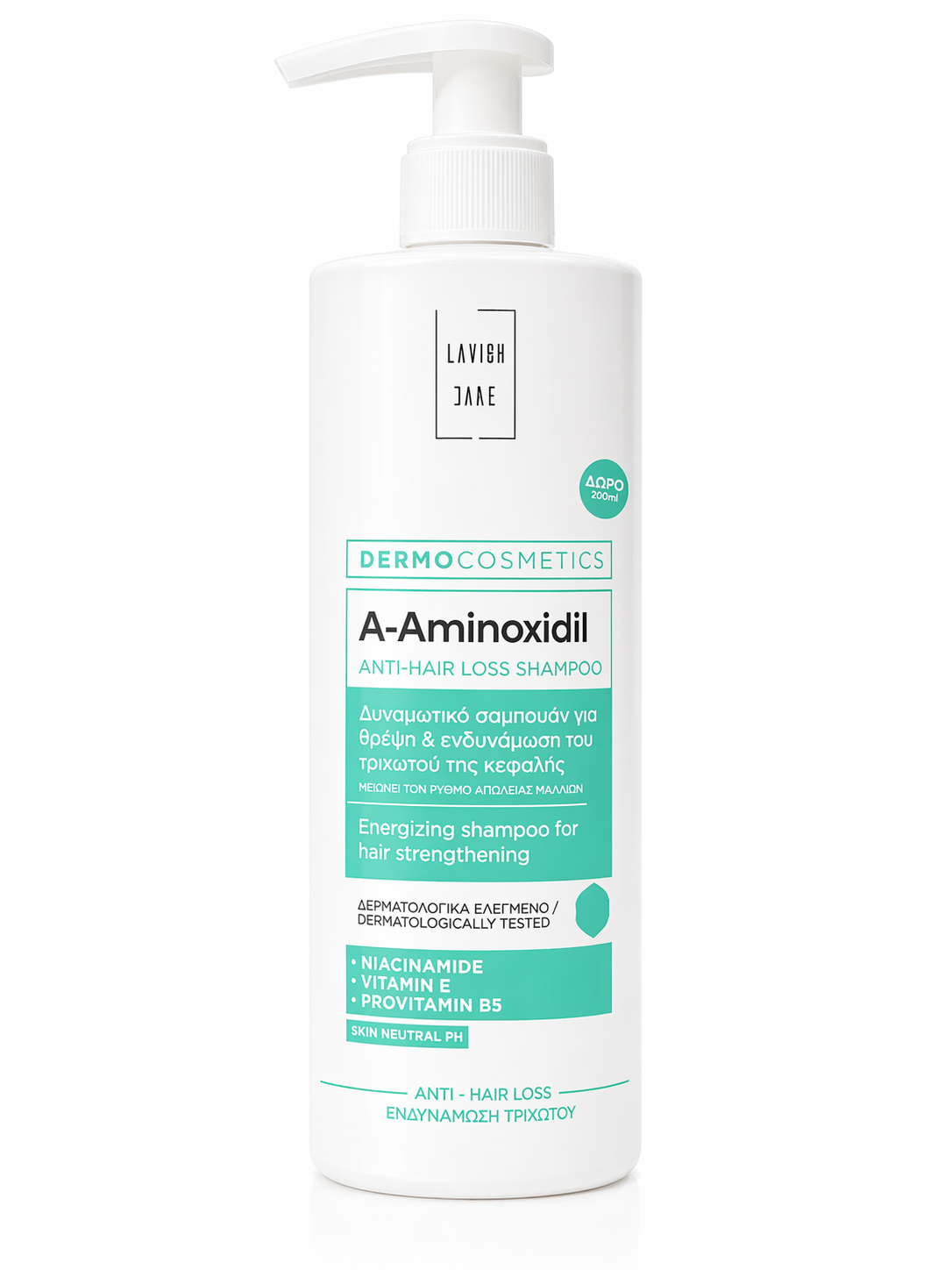 Φωτογραφία προϊόντος: LAVISH CARE Promo A-Aminoxidil Anti-hair Loss Shampoo 400ml